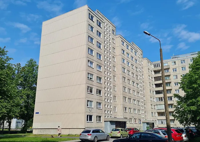 아파트 Stylish With Panoramic Views